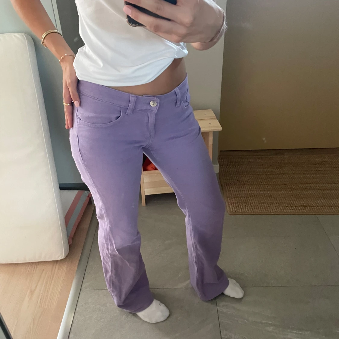 Lågmidjade jeans - 92