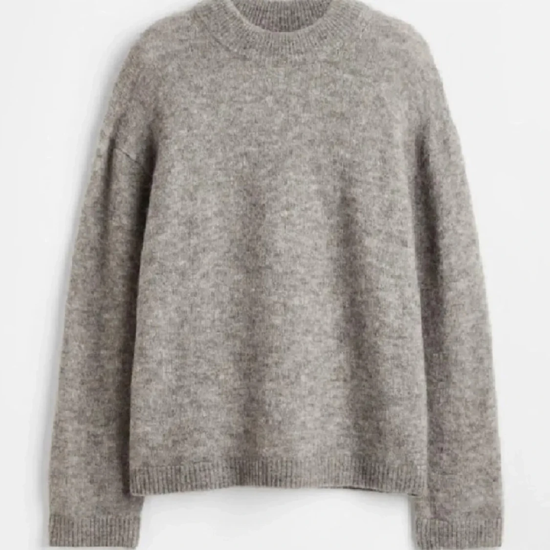 Stickad tröja mohair