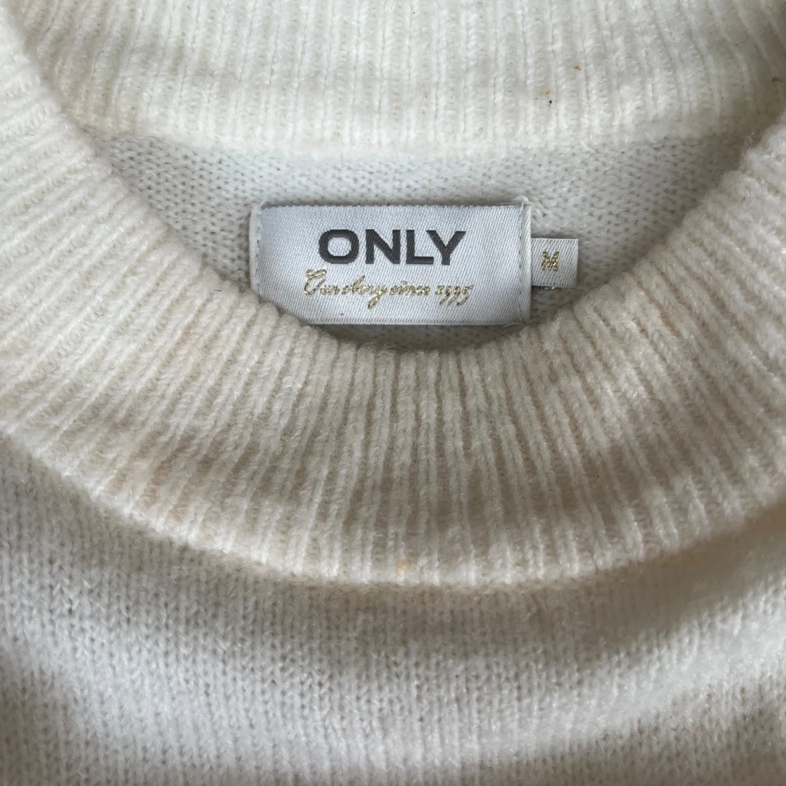 Vit stickad tröja från ONLY - 90