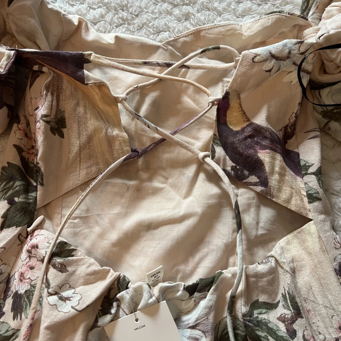 Blommig klänning  - 90