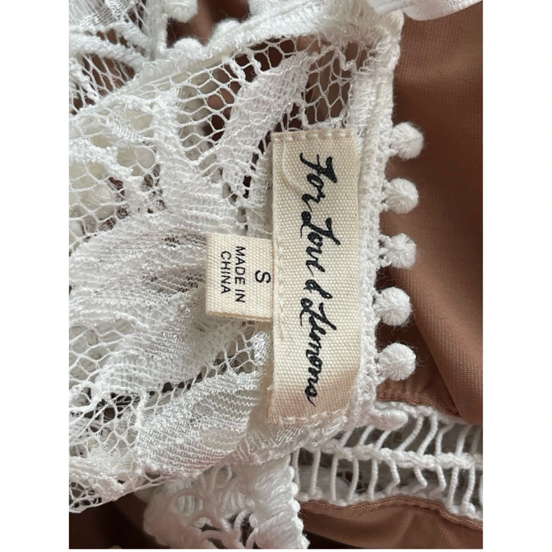 FOR LOVE & LEMONS - Emerie Cut Out Dress - VIT - 93