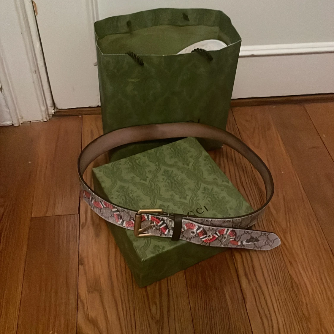 Gucci snake belt - 90