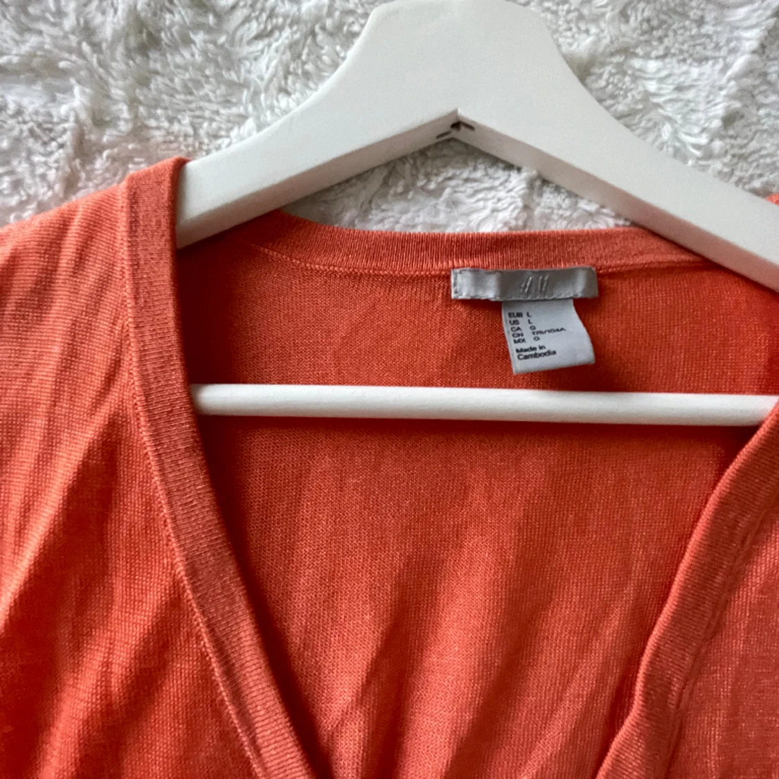 kortärmad kofta korall - 90