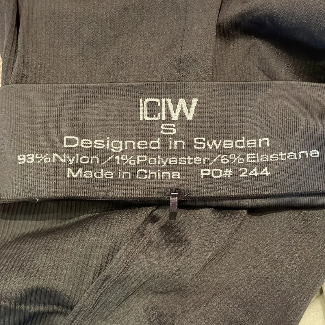 ICIW Mörkgrå träningtights - 90