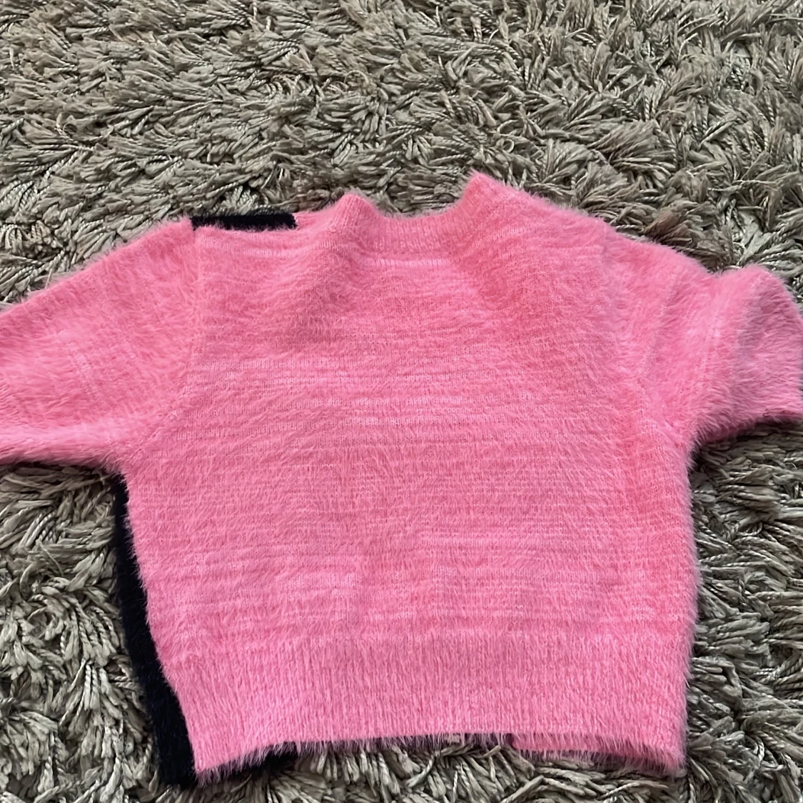 Rosa svart topp - 90