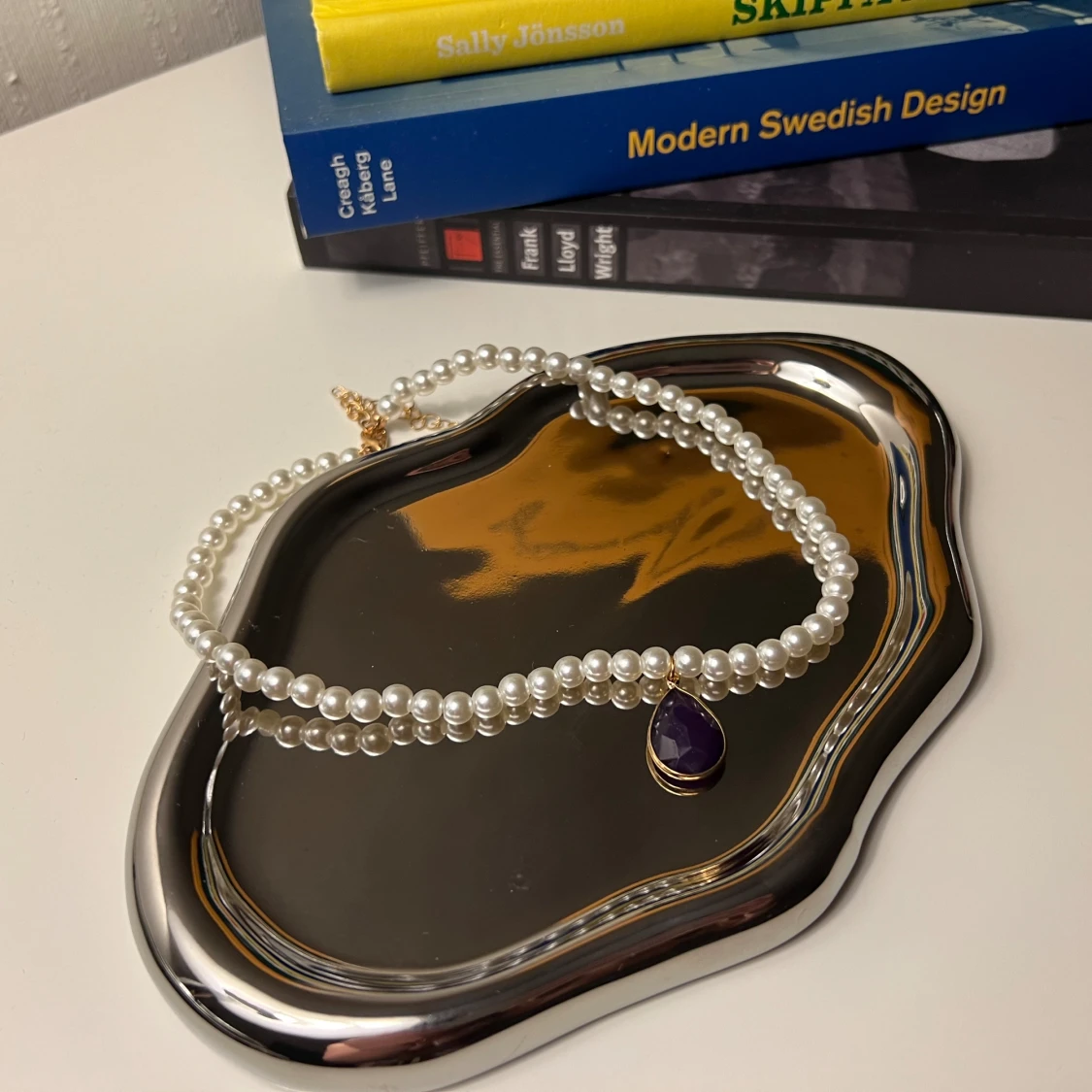 Handgjort halsband  - 91