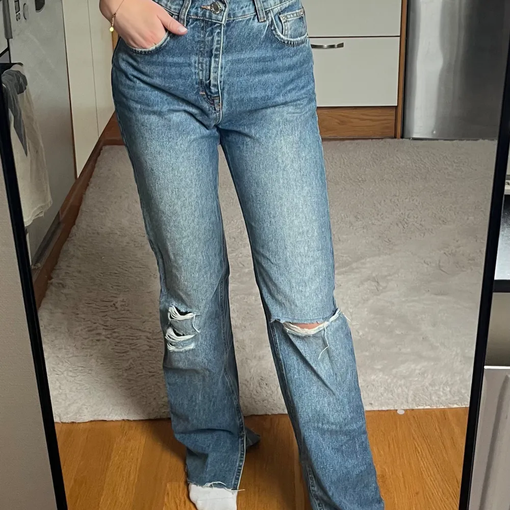 Coola jeans som sitter perfekt!🙏🥰. Jeans & Byxor.