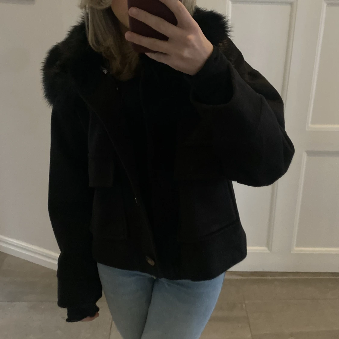 Kappa med päls  - 91