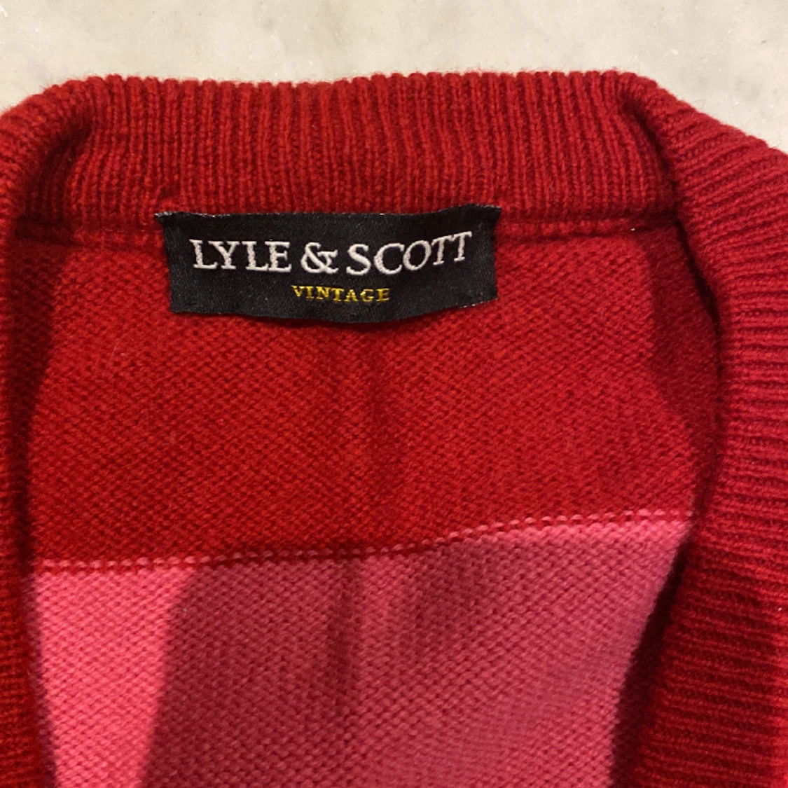 Lyle and Scott vintage tröja - 90