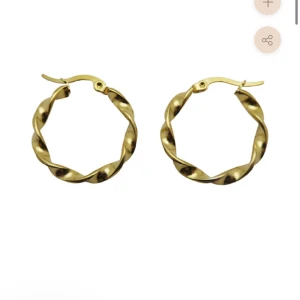 Guldiga örhängen - Supersnygga örhängen! Köpta i Stockholm på WOS för något år sedan.