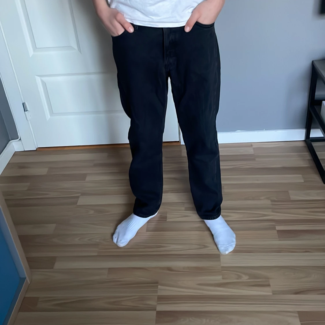 Svarta Jack & Jones jeans  - 90