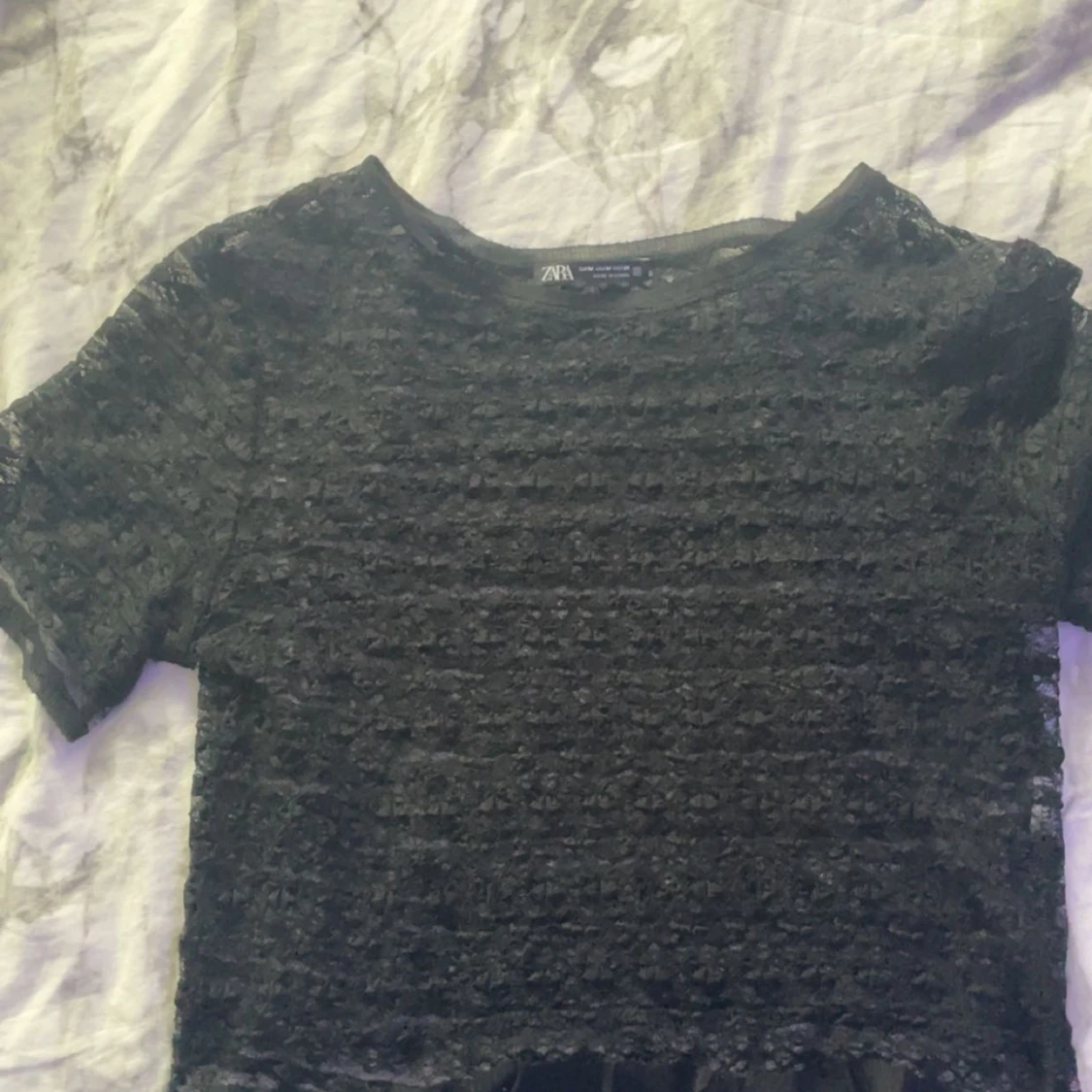 Zara svart mönstrad tröja  - 90