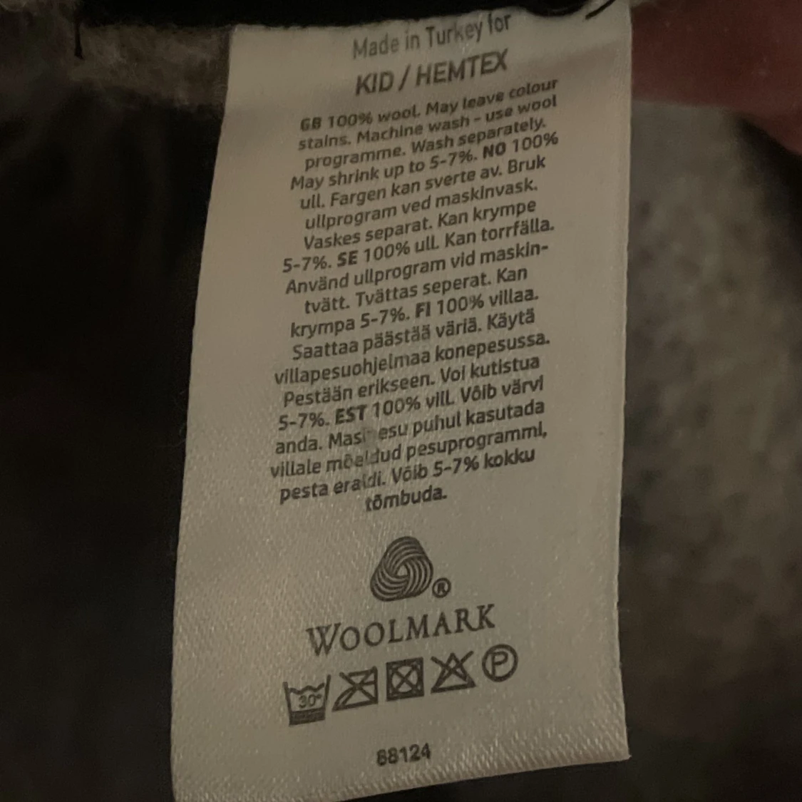 Fin Ullpläd  - 90