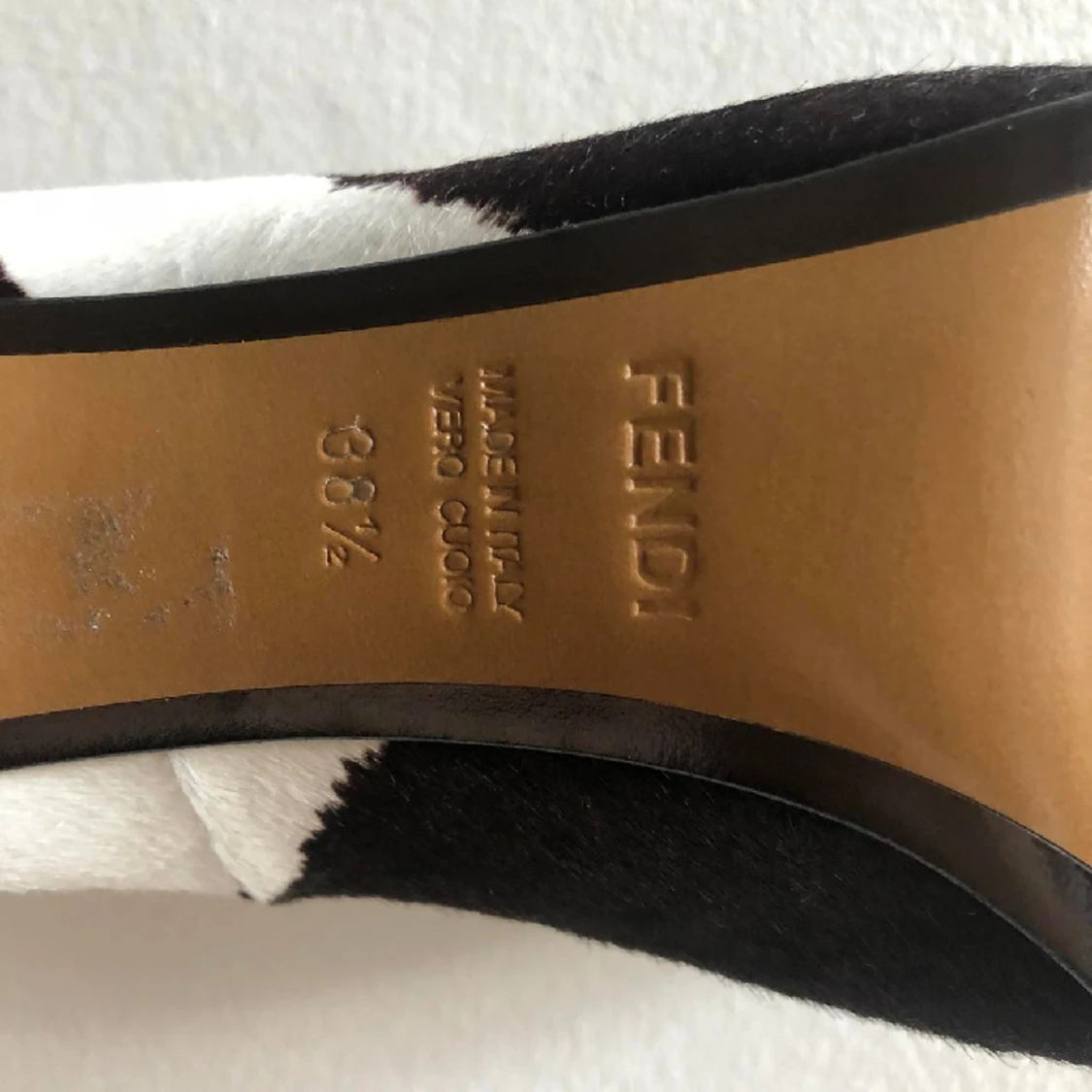 Horse hair heels from FENDI, - 91