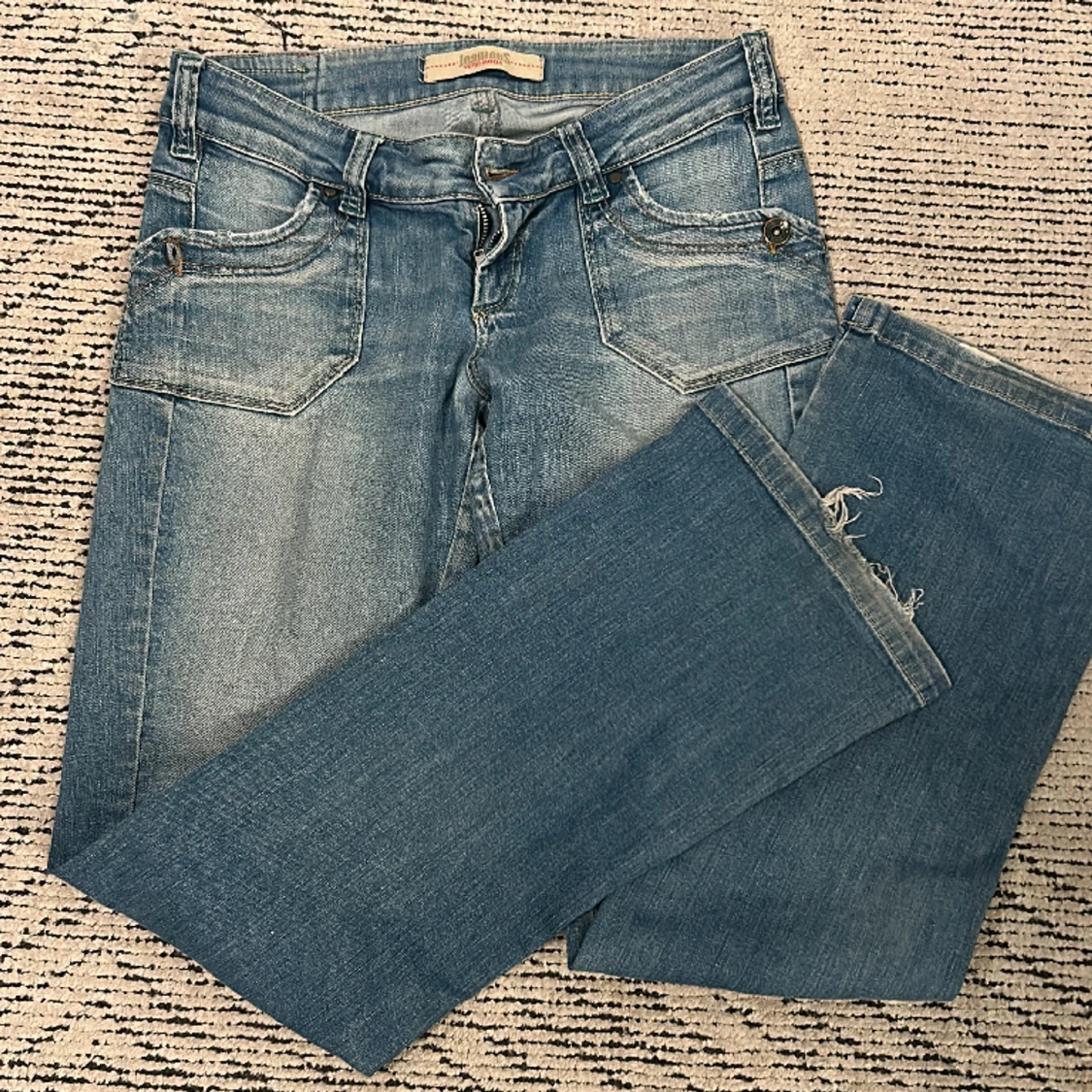 Lågmidjade bootcut Jeans