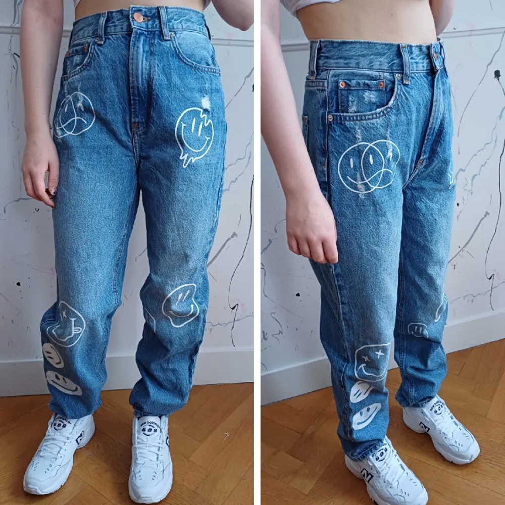 Jeans från Only. Nyskick! W 26 L 32 (modell på bilden 160 cm) . Jeans & Byxor.