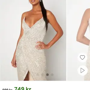 Säljer denna fina balklänningen ifrån bubbelroom. Klänning är nyligen inköpt och är aldrig använd. Säljer den då jag hittat en annan jag vill ha. 