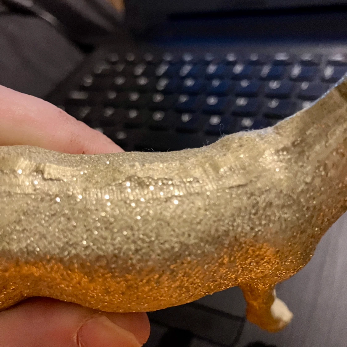 Dekorationsren som glittrar guld! - 91