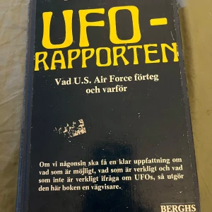 UFO-rapporten - Boken 'UFO-rapporten' utforskar varför U.S. Air Force är förtegna om UFO-fenomenet. Skriven av Dr. J. Allen Hynek, professor i astronomi, som även är vetenskaplig ledare vid Center for UFO Studies. En djupgående analys av UFO-fenomenets verklighet och betydelse.