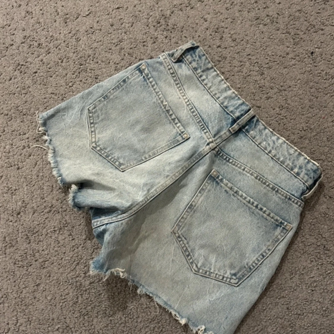 Blå jeansshorts från Zara - 2