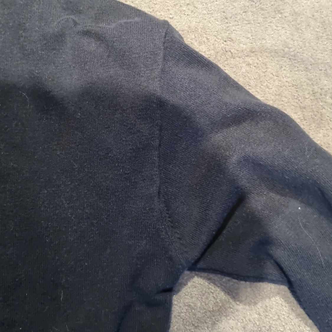 Mörk blå kofta/hoodie - 2