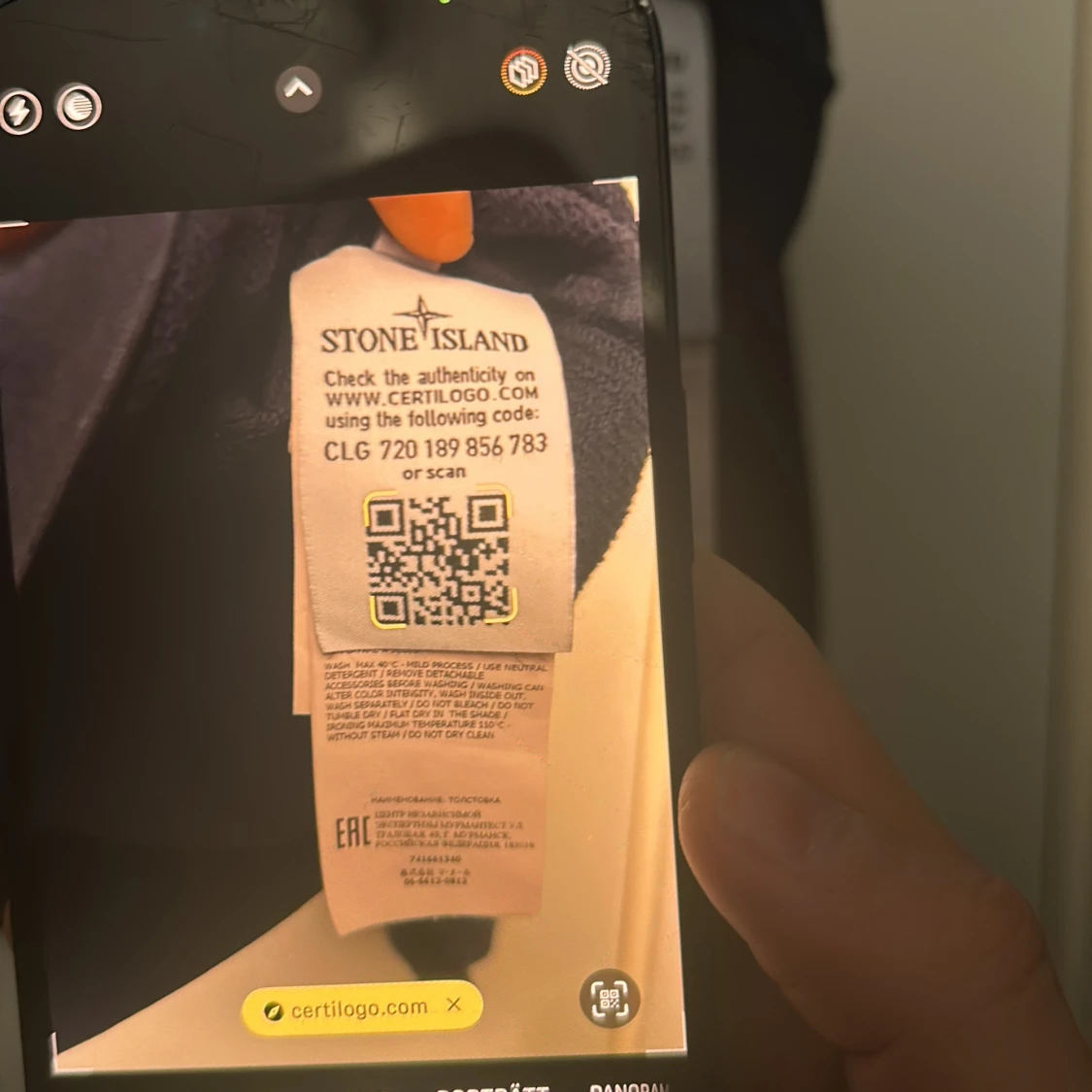 Mörkblå tröja från Stone Island Junior - 2