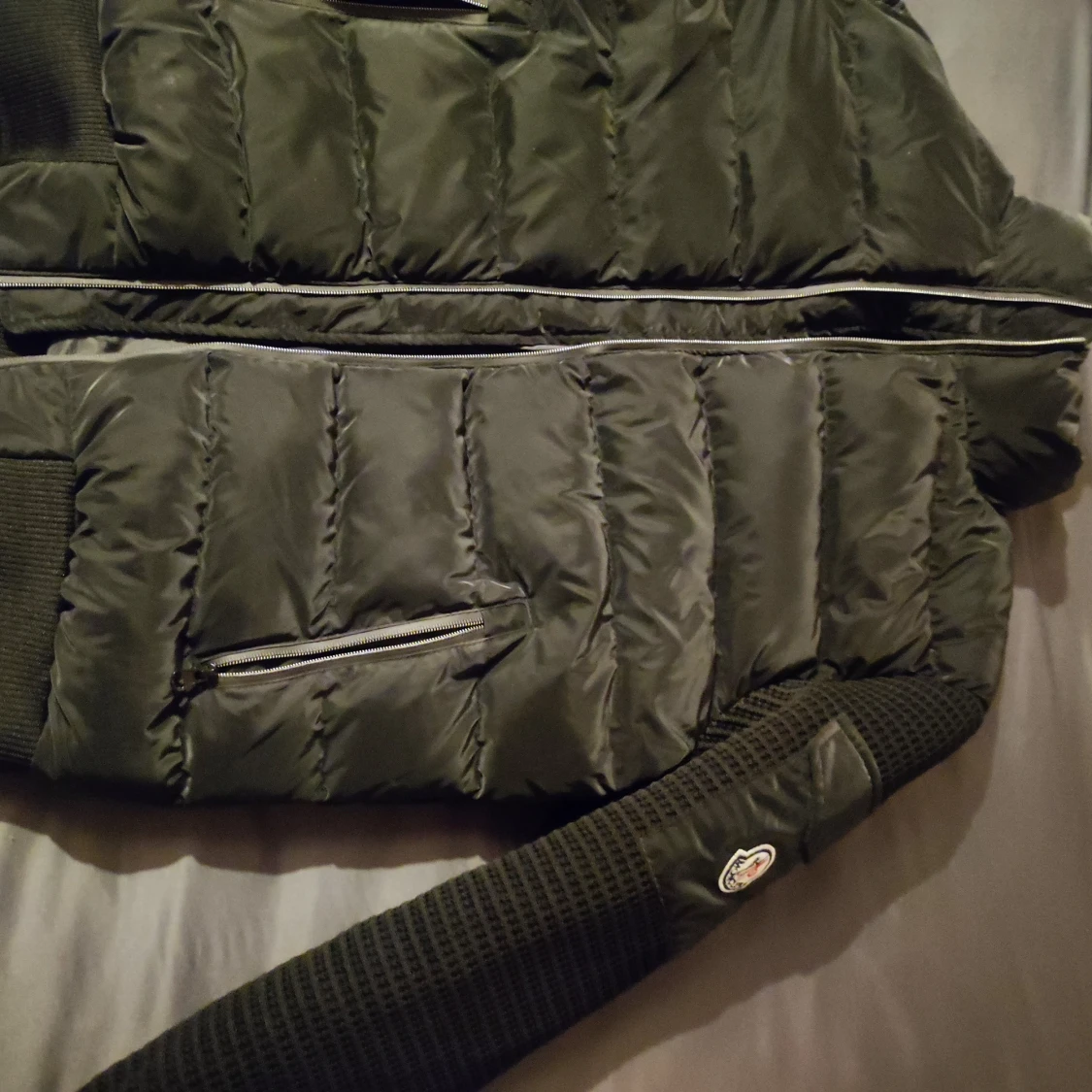 Svart quiltad jacka - 91