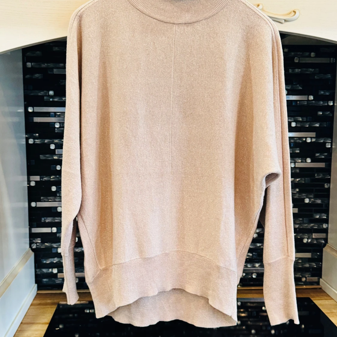 Beige stickad tröja från InWear