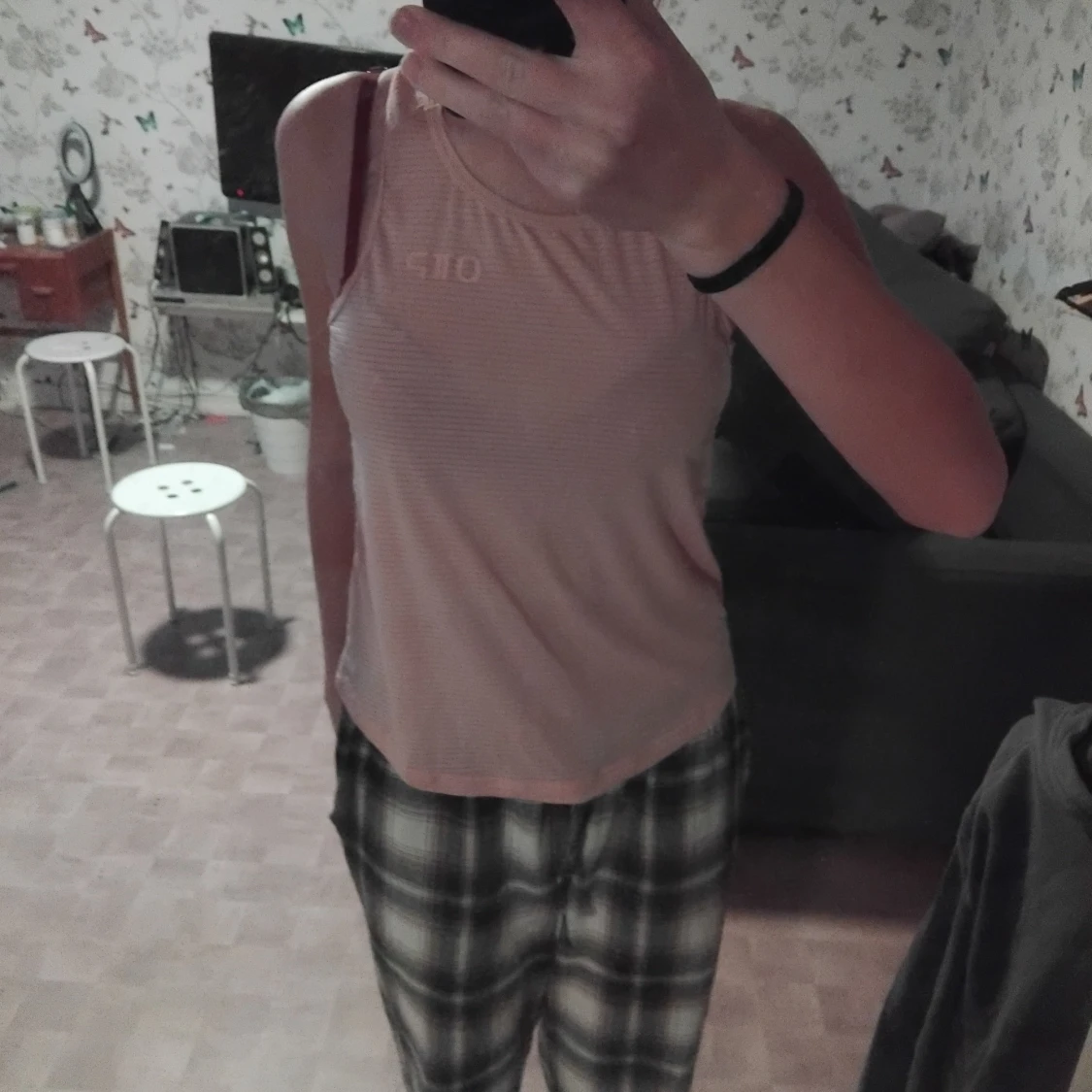 Rosa träningströja  - 90