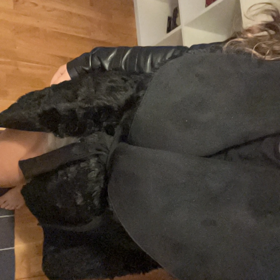 Svart pälsjacka från ONLY - 91