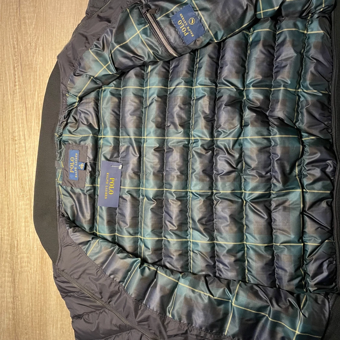 Svart vadderad jacka från Polo Ralph Lauren - 90