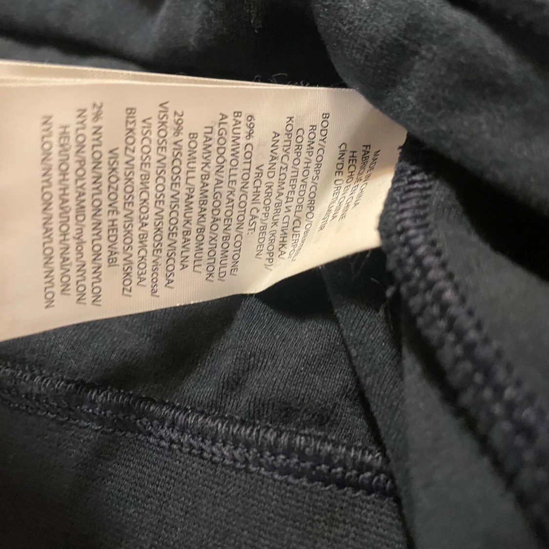 Ralph Lauren zipped neck marinblå - 93