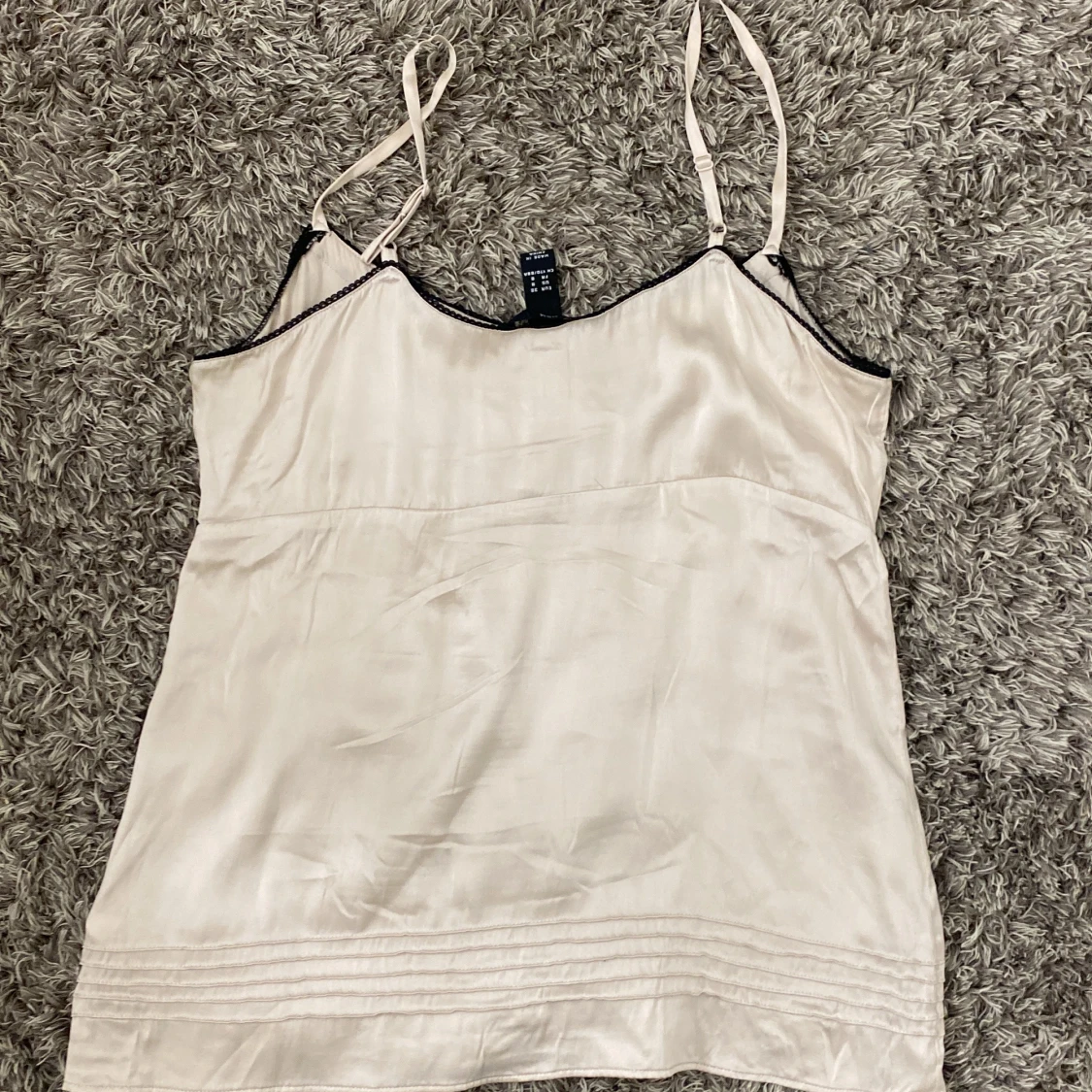 Beige linnetopp från H&M - 92