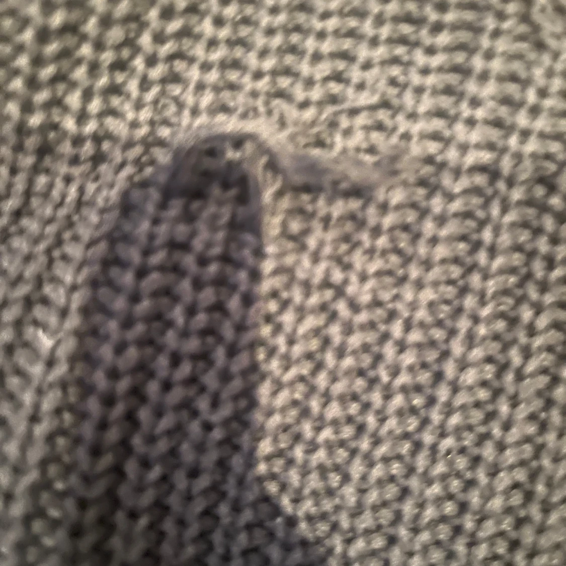 Svart stickad tröja - 90