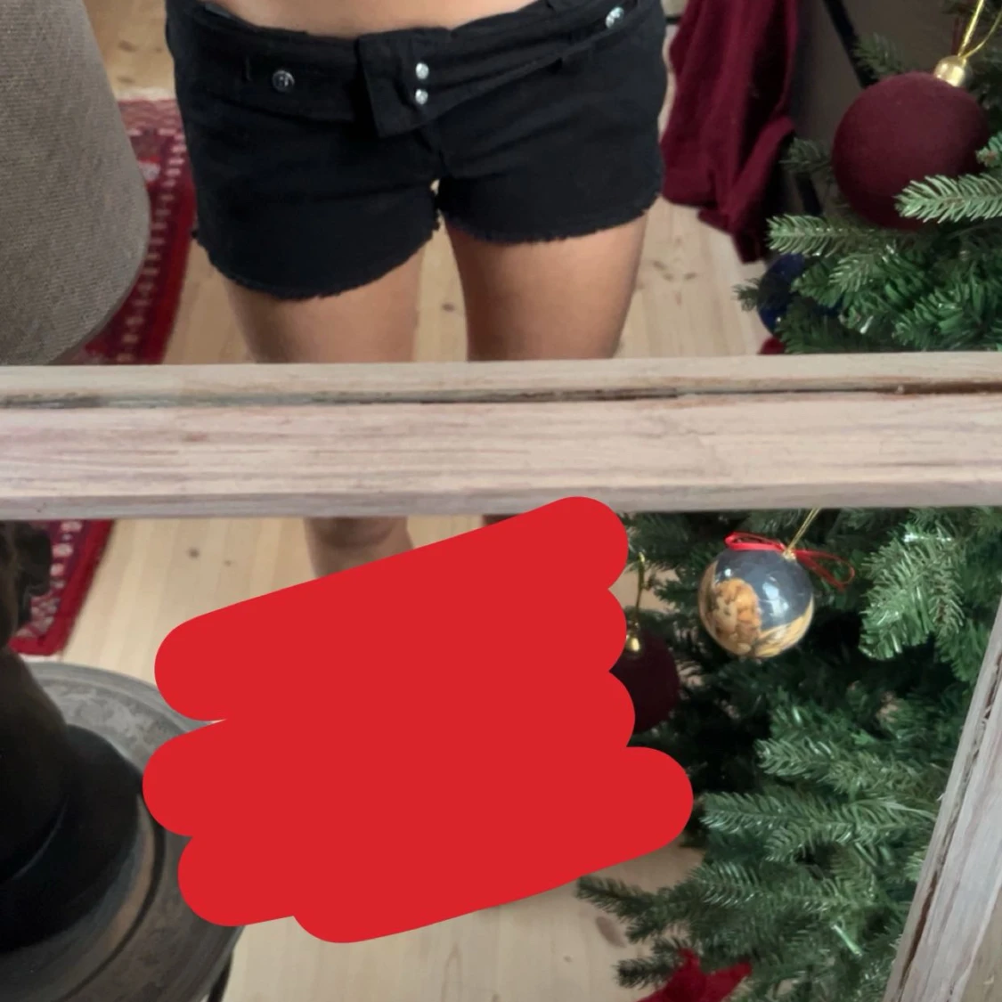Svarta shorts från H&M