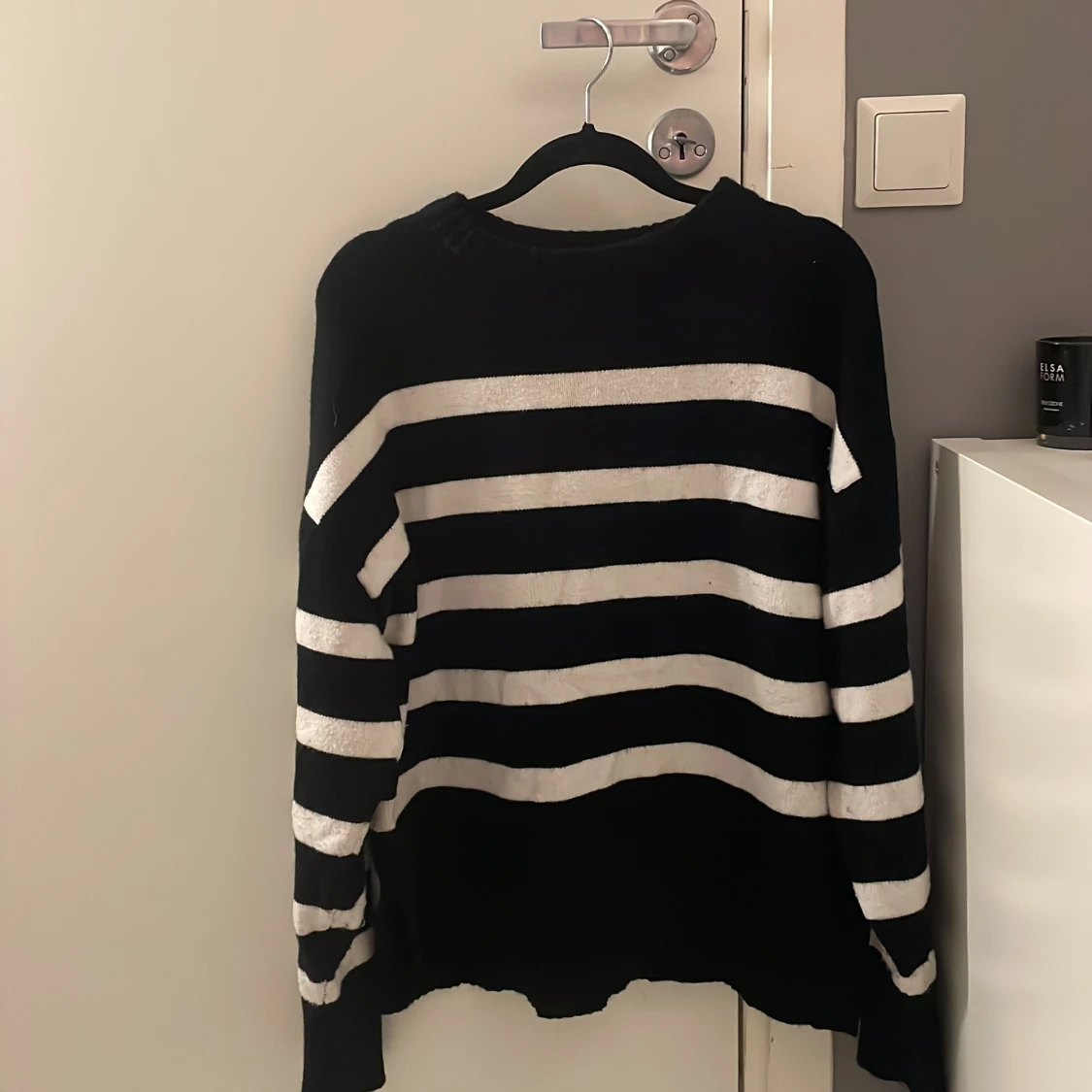 Stickad tröja till hösten