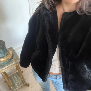 Svart Teddy jacka - Svart Teddy jacka från zara, använd 1 gång