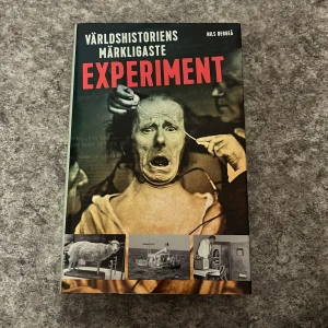 Bok - Världshistoriens märkligaste experiment. Har inte läst. Alla sidor finns och är i bra skick 