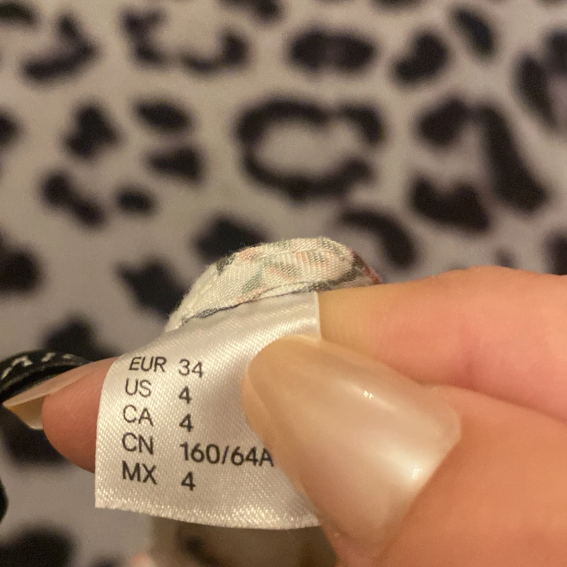 Blom mönstrad byxdress  - 92