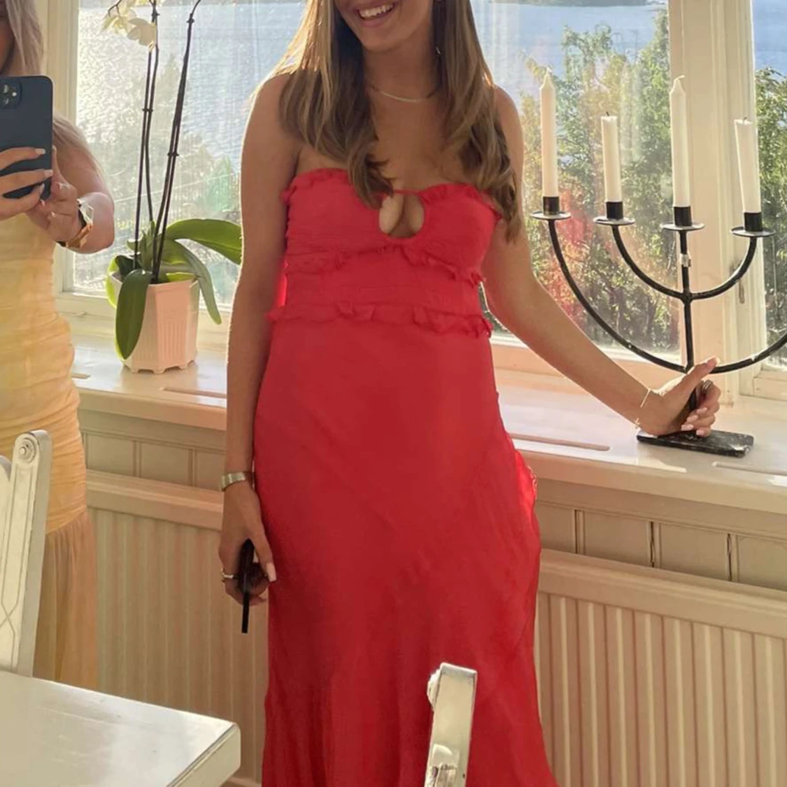 Jätte fin bal/långklänning  - 90