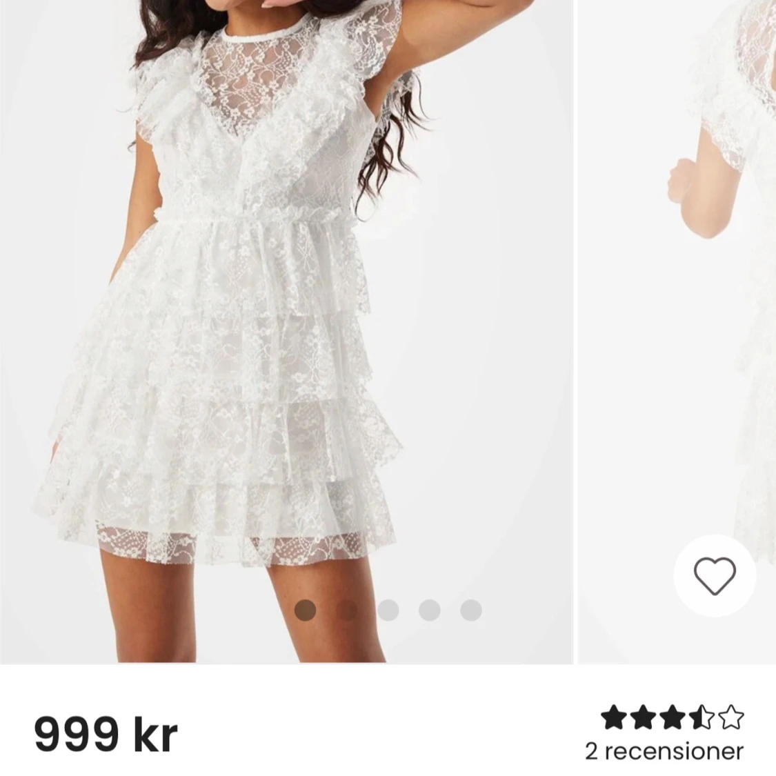 Studentklänning spets - 91