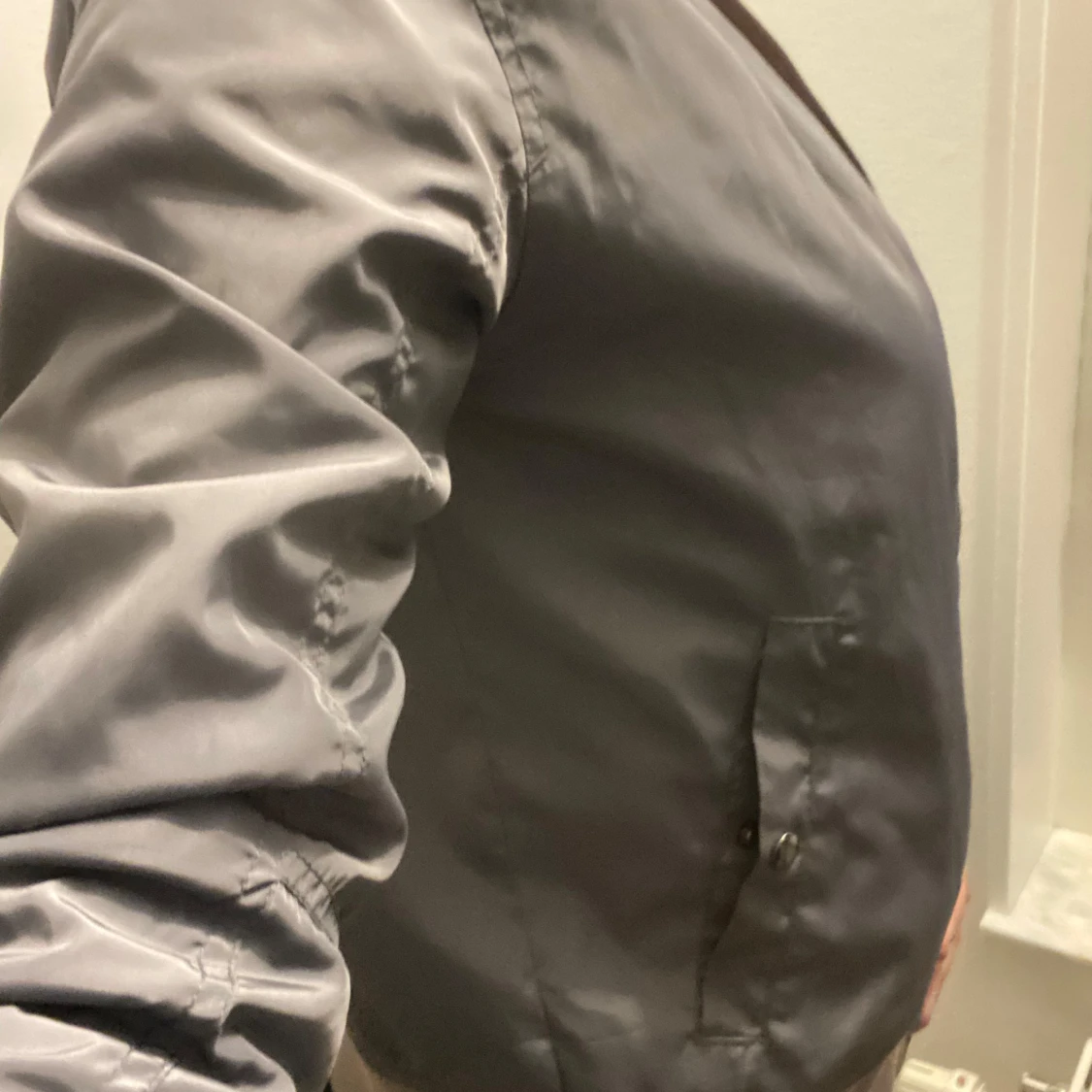 Grå bomberjacka  - 91