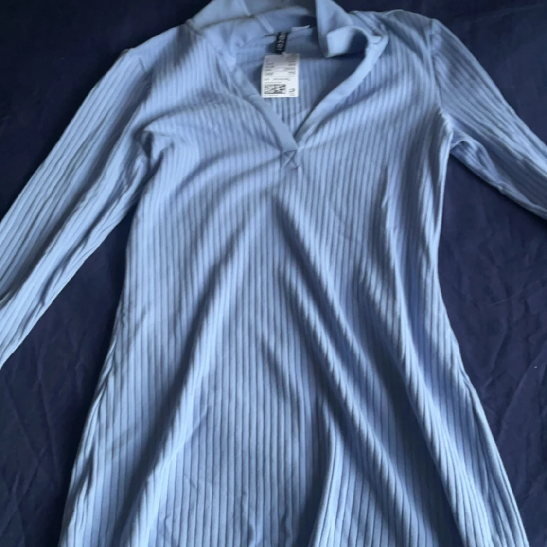 Ny blå klänning. - 90