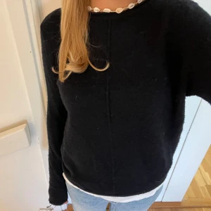 Marinblå stickad tröja🩵 - Jätteskön och fin tröja🩵🩵