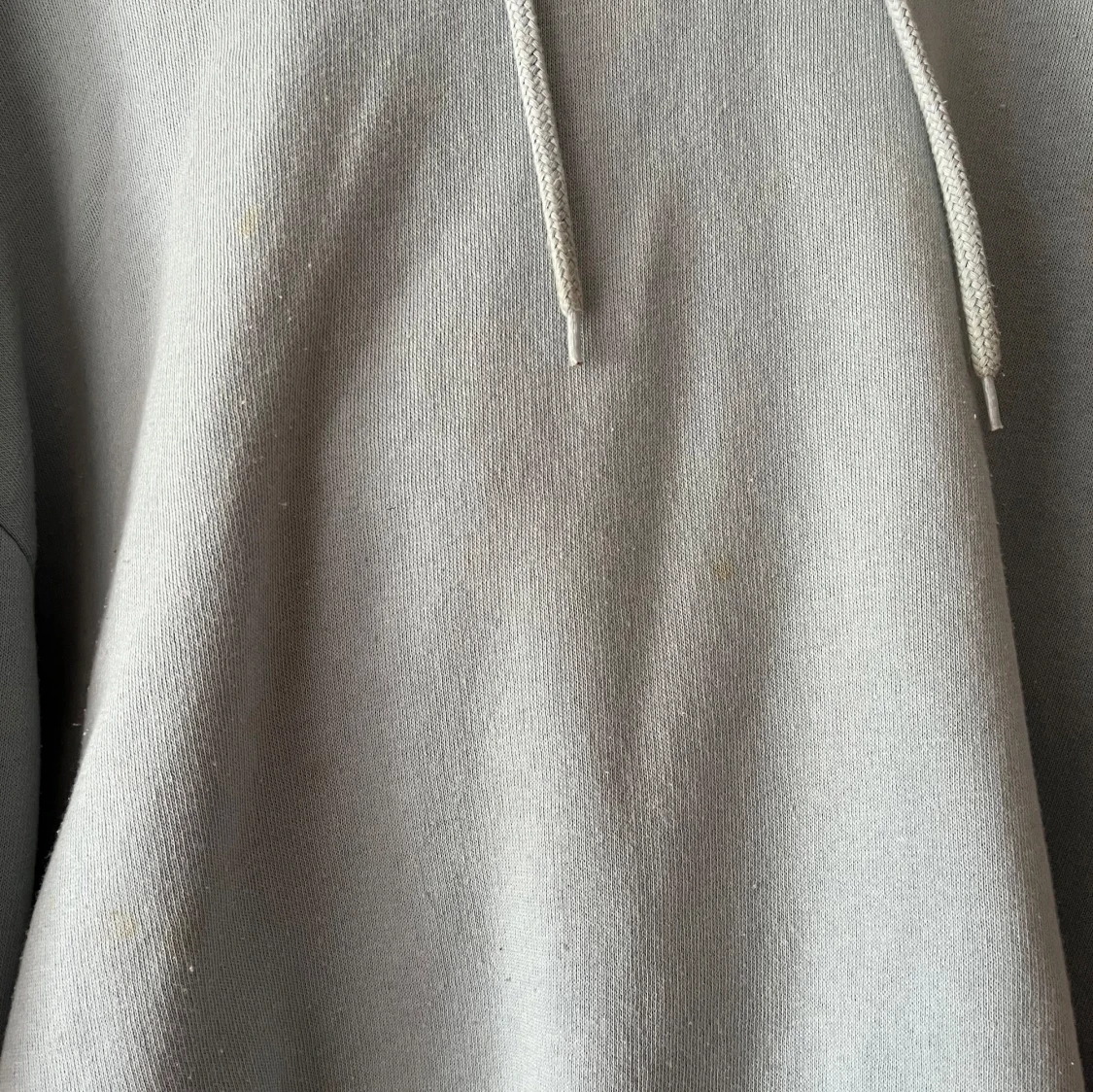 Ljusblå hoodie - 90