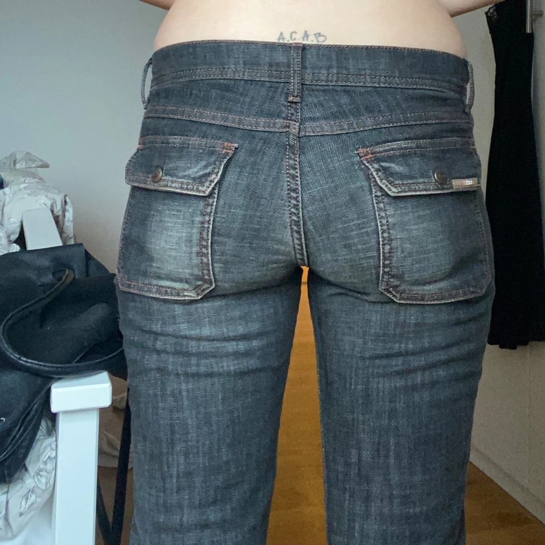 Lågmidjade jeans - 91