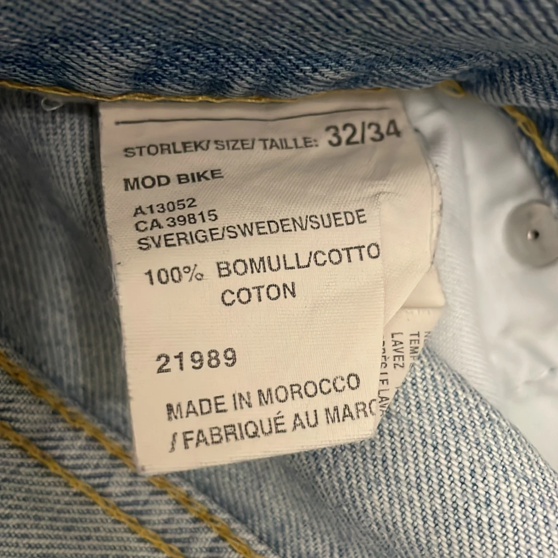 Ljusblå jeans från Acne - 4