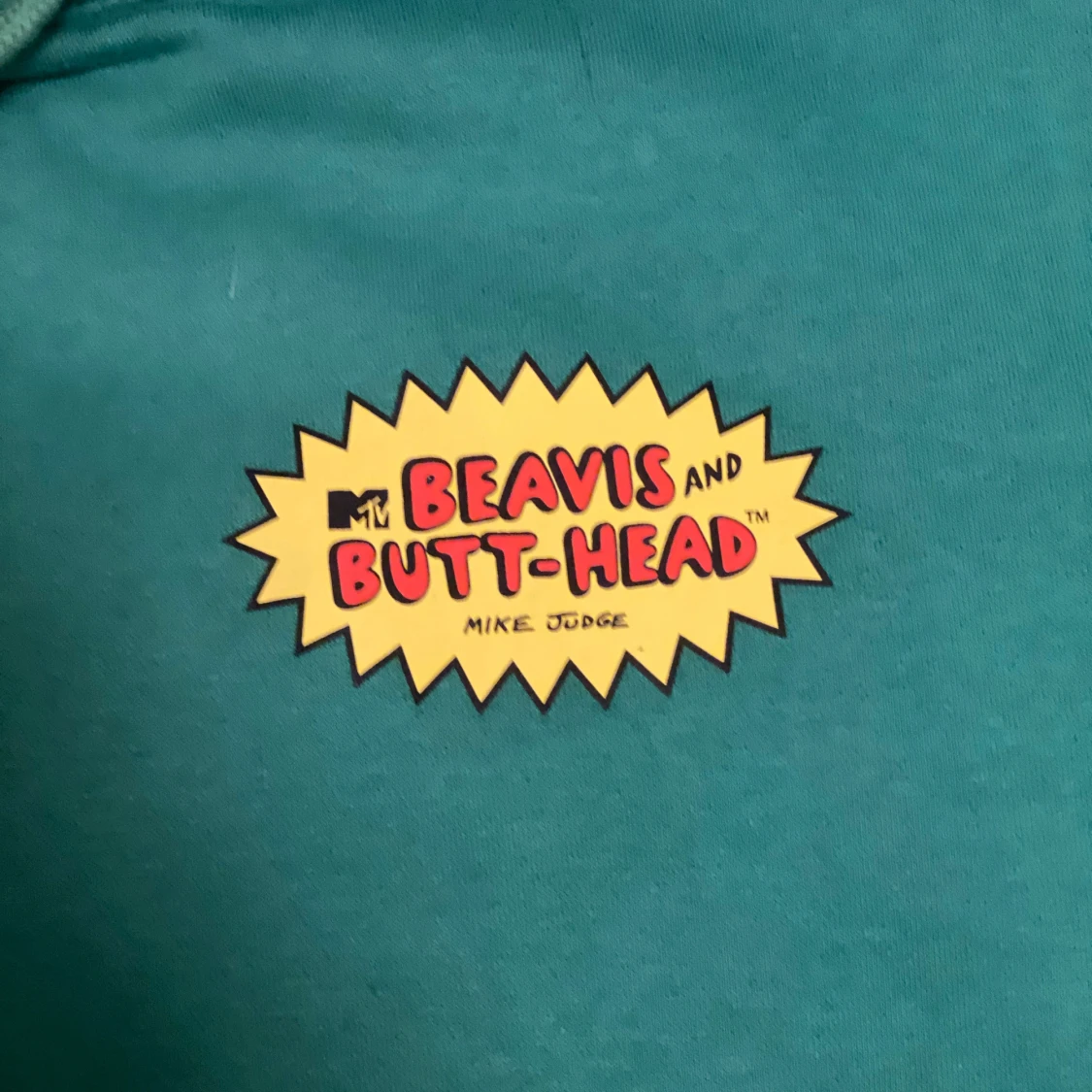 Grön Beavis and Butt-Head hoodie - 2