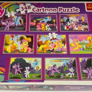 My Little Pony Puzzle - My Little Pony Puzzle - 9 in 1, Mycket bra skick  & Rekommenderas till dig med barn som behöver underhållning!