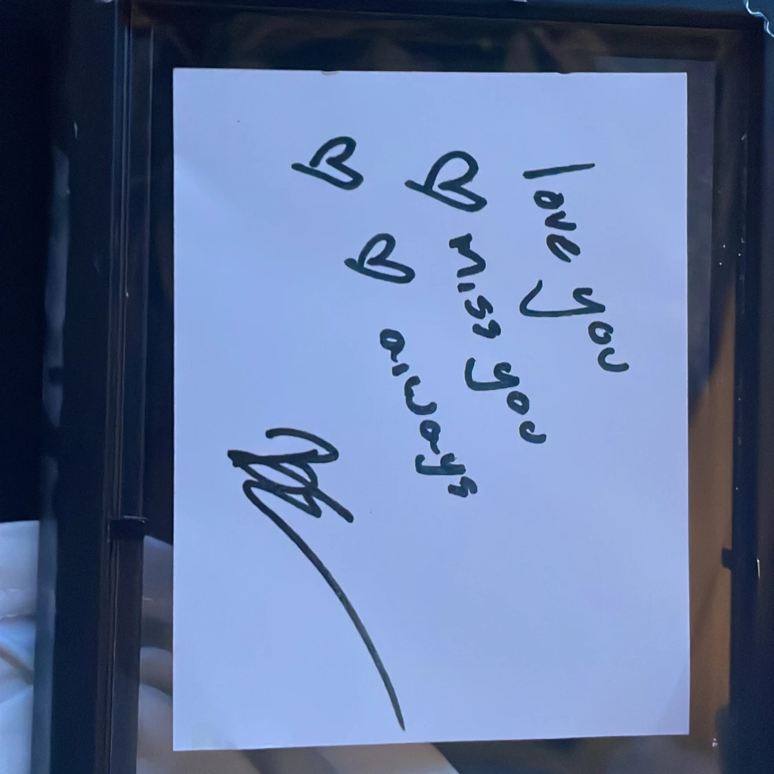 Billie Eilish autograf  - 90